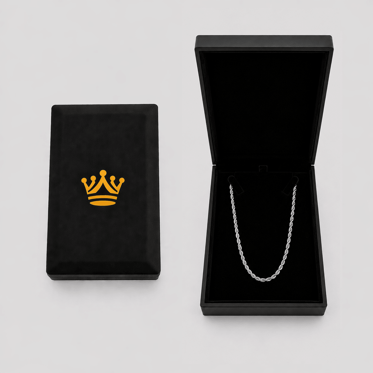 Rope Chain - 3mm (Silver) - Chain - Men's Jewellery