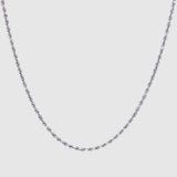 Rope Chain - 3mm (Silver) - Chain - Men's Jewellery