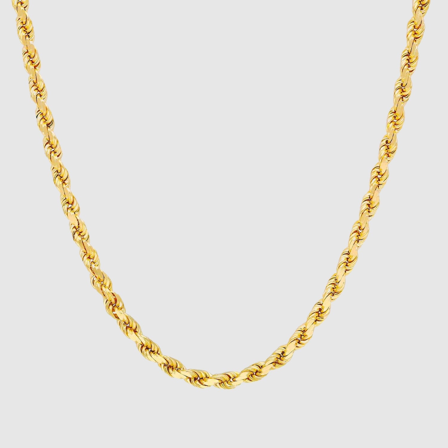 Rope Chain - 4mm (Gold) - Chain - Men's Jewellery