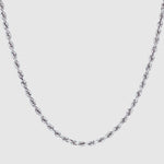 Rope Chain - 4mm (Silver) - Chain - Men's Jewellery