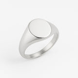 Silver Signet Ring (925 Sterling Silver) - Ring - Men's Jewellery
