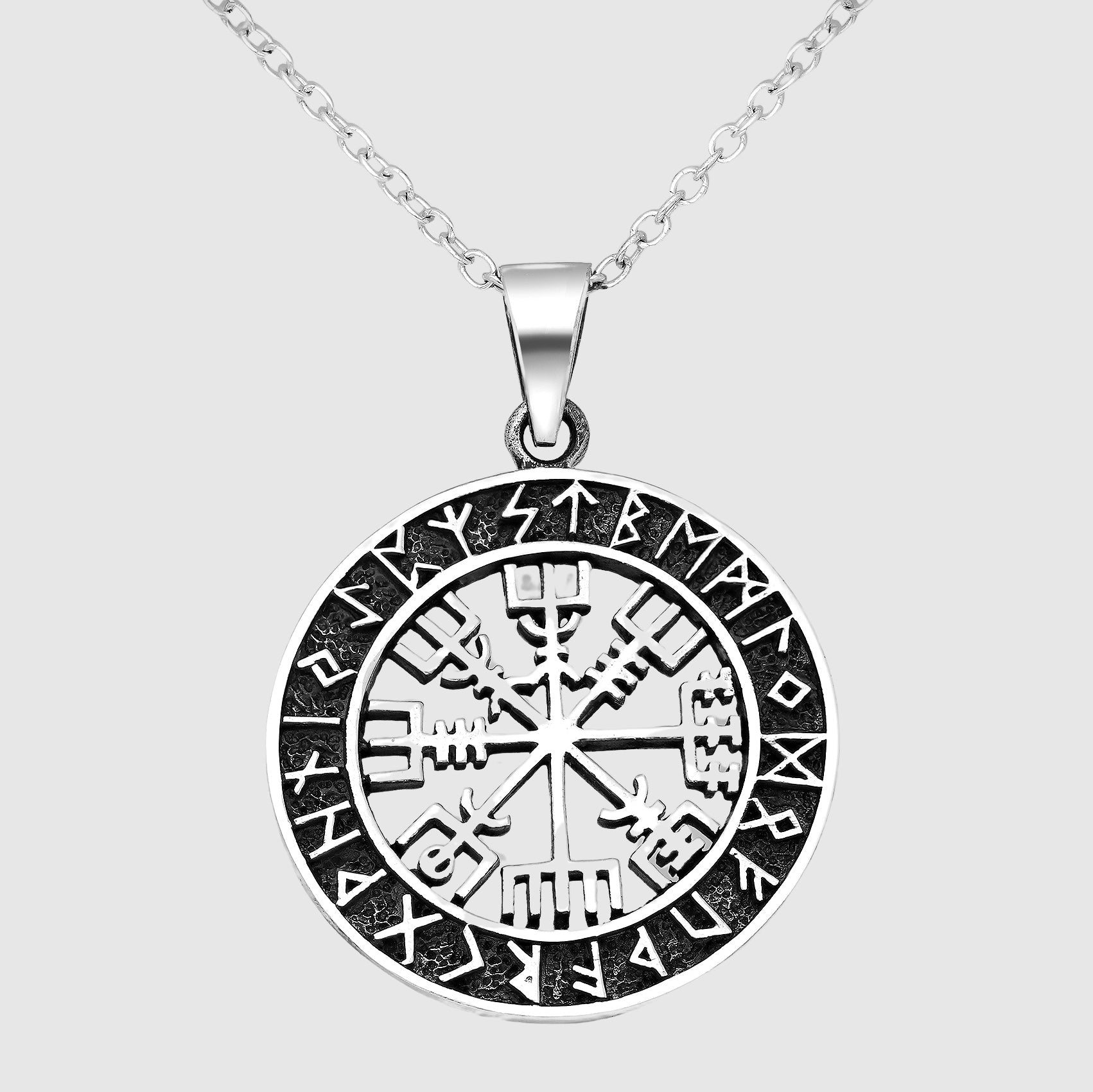 Vegvisir (Silver) - Pendant - Men's Jewellery