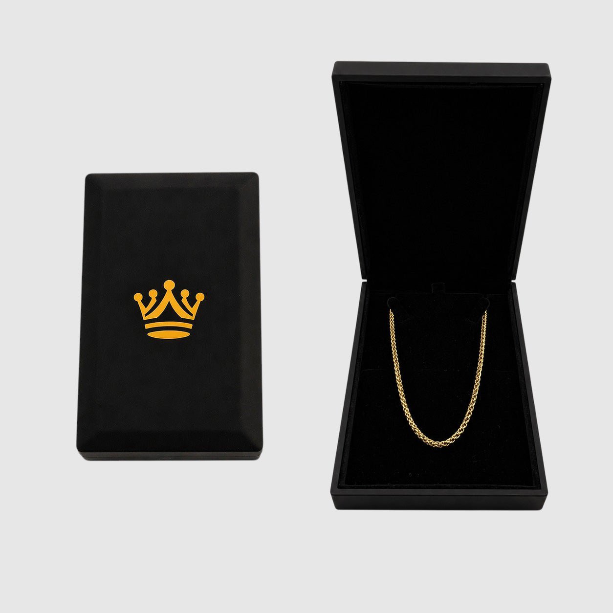 Wheat Chain - 3mm (Gold) - Chain - Men's Jewellery