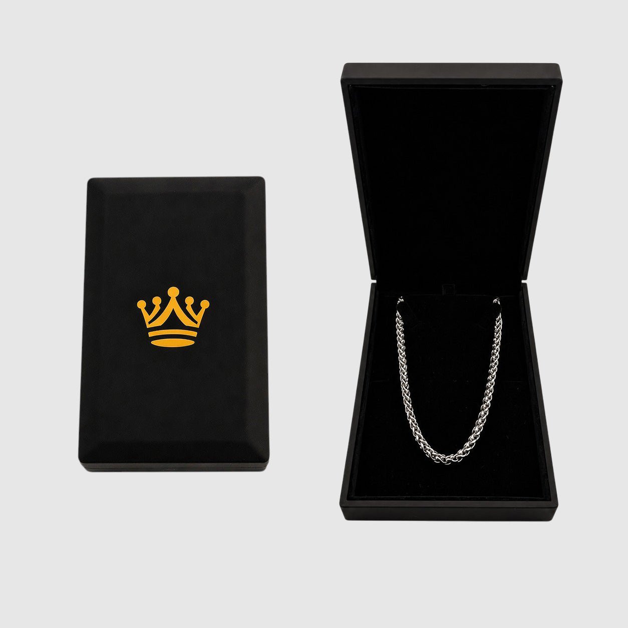 Wheat Chain - 5mm (Silver) - Chain - Men's Jewellery